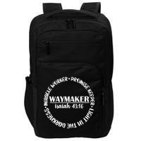Waymaker Isaiah 43:16 Impact Tech Backpack