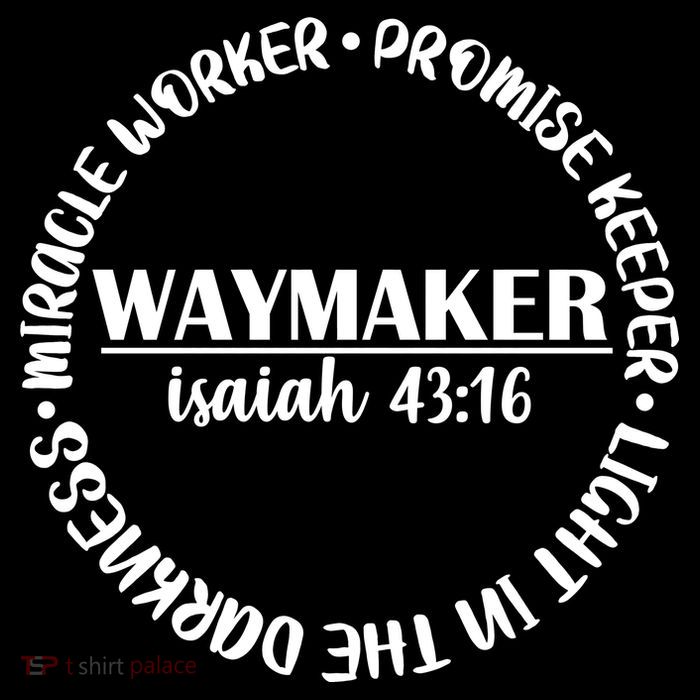 Waymaker Isaiah 43:16 Sustainable Bucket Hat