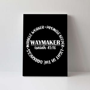 Waymaker Isaiah 43:16 Canvas