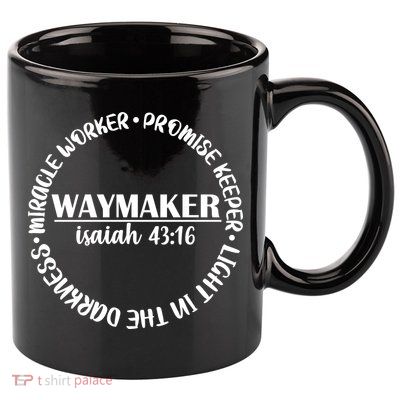 Waymaker Isaiah 43:16 11oz C Handle Ceramic Mug