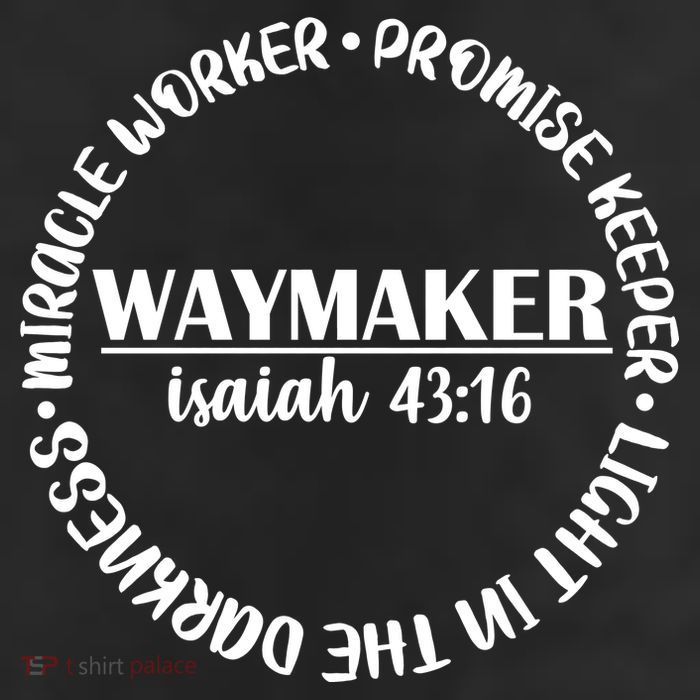 Waymaker Isaiah 43:16 11oz C Handle Ceramic Mug