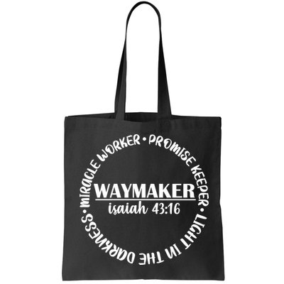 Waymaker Isaiah 43:16 Bag