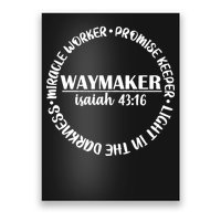 Waymaker Isaiah 43:16 Poster