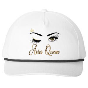 Womens Aries Zodiac Birthday Leopard Print For Girl Women Snapback Five-Panel Rope Hat