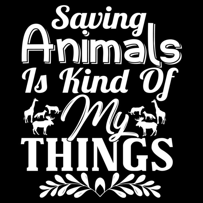 Wildlife Animals Zoo Keeper Graphic Cropped Pullover Crew