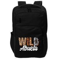 Wild Abuela Zoo Born Two Be Wild Bgiftday Safari Jungle Animal Gift Impact Tech Backpack