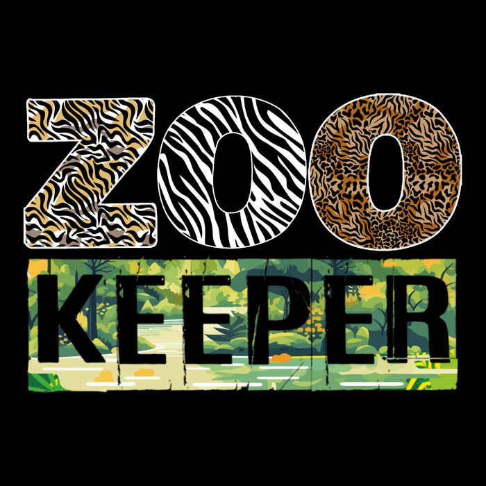 Wildlife Animals Zoo Keeper Graphic Cooling Performance Crew T-Shirt