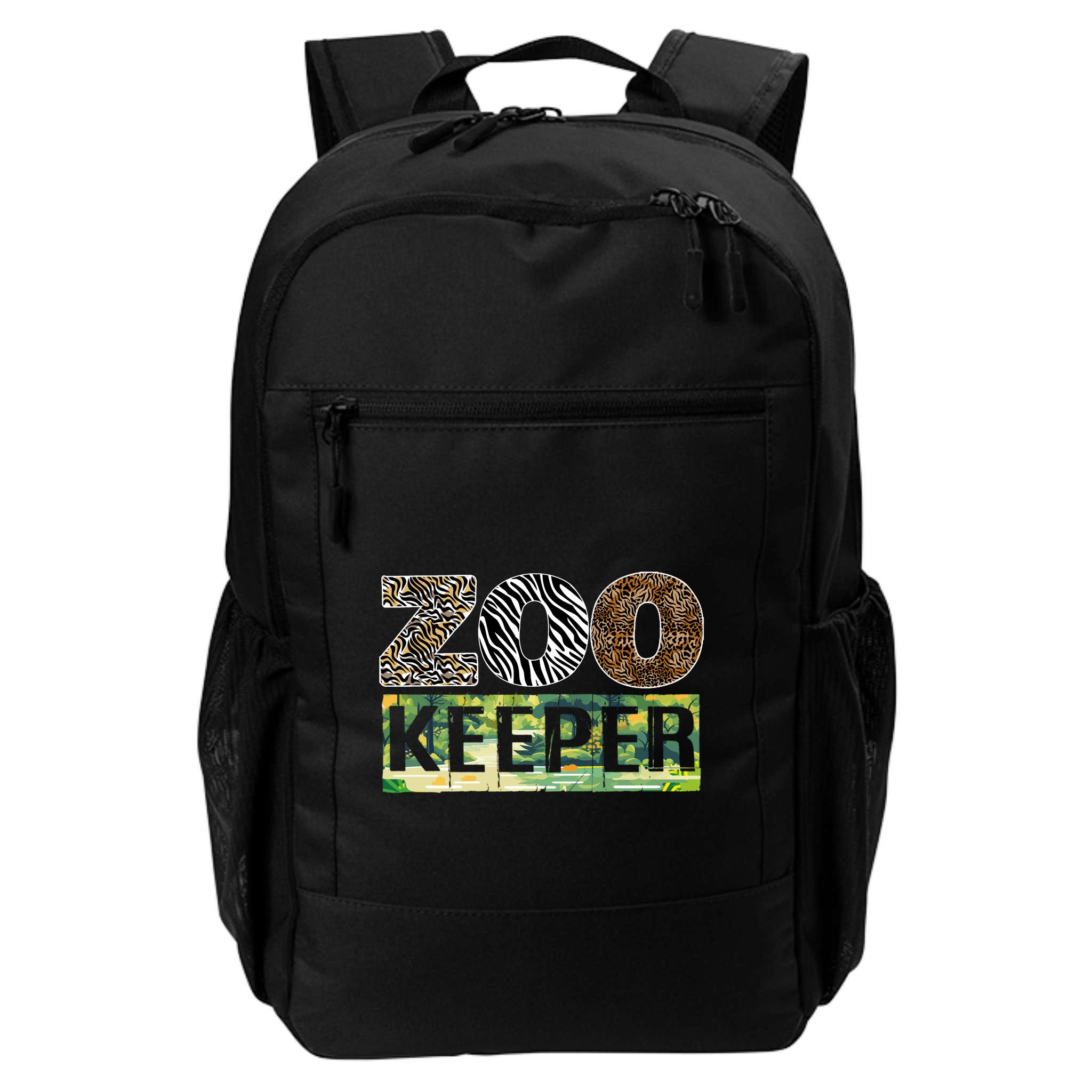 Wildlife Animals Zoo Keeper Graphic Backpack