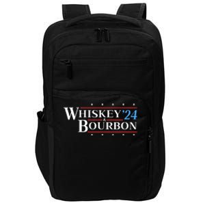 Whiskey & Bourbon 24 Funny Drinking Alcohol Election 2024 Impact Tech Backpack