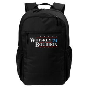 Whiskey & Bourbon 24 Funny Drinking Alcohol Election 2024 Daily Commute Backpack