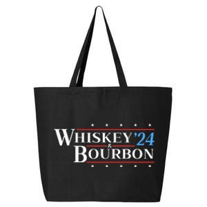 Whiskey & Bourbon 24 Funny Drinking Alcohol Election 2024 25L Jumbo Tote