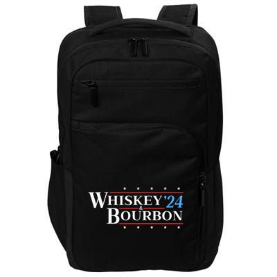 Whiskey & Bourbon 24 Funny Drinking Alcohol Election 2024 Impact Tech Backpack