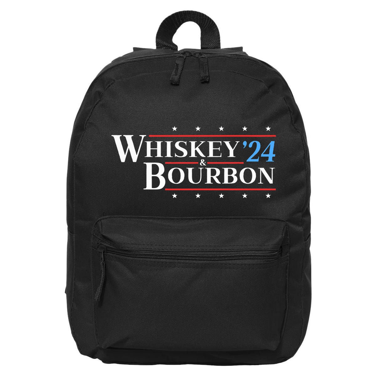 Whiskey & Bourbon 24 Funny Drinking Alcohol Election 2024 16 in Basic Backpack