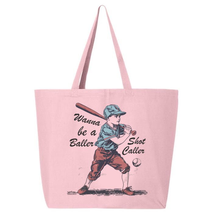 Wanna Be A Baller Shot Caller 25L Jumbo Tote