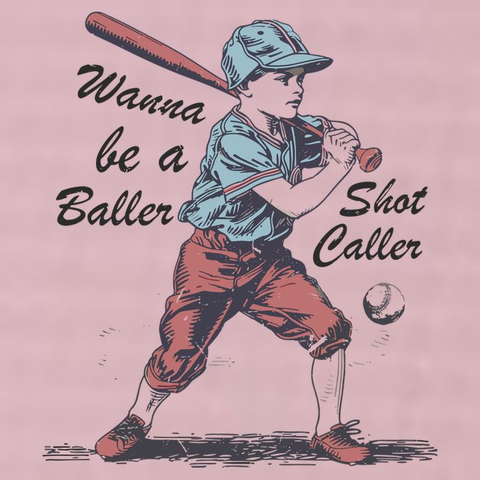 Wanna Be A Baller Shot Caller 25L Jumbo Tote