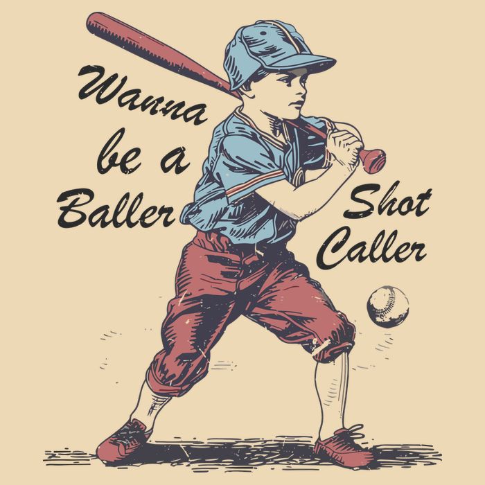 Wanna Be A Baller Shot Caller Zip Tote Bag