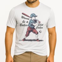 Wanna Be A Baller Shot Caller Cooling Performance Crew T-Shirt