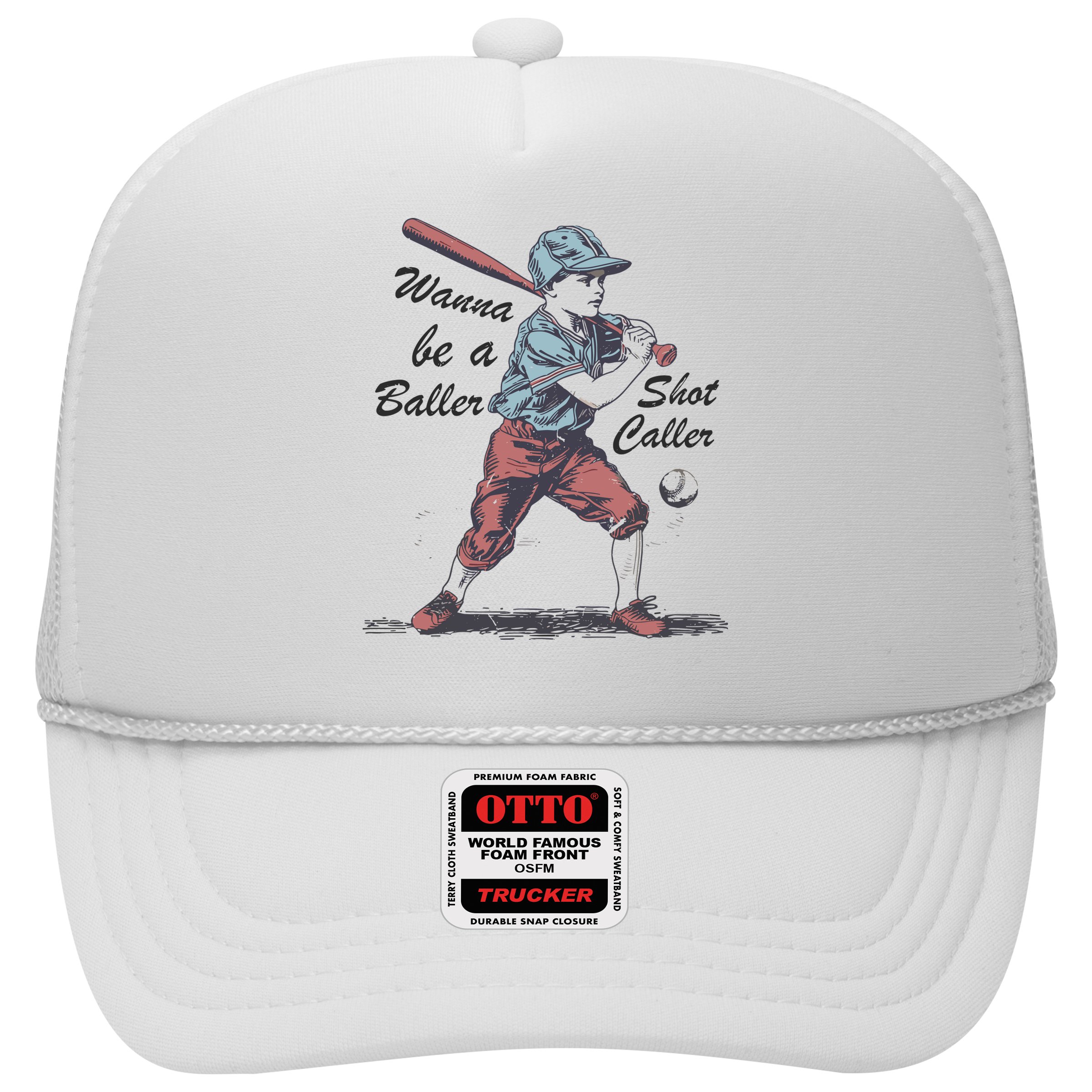 Wanna Be A Baller Shot Caller Hat