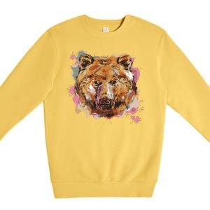 Wild Bear Art Premium Crewneck Sweatshirt