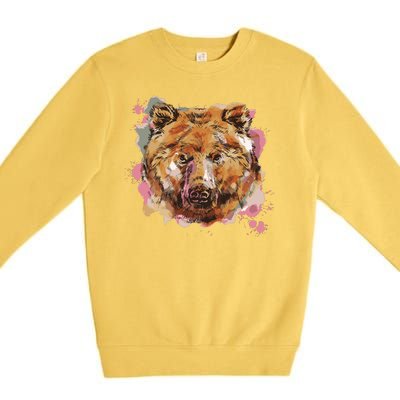 Wild Bear Art Premium Crewneck Sweatshirt