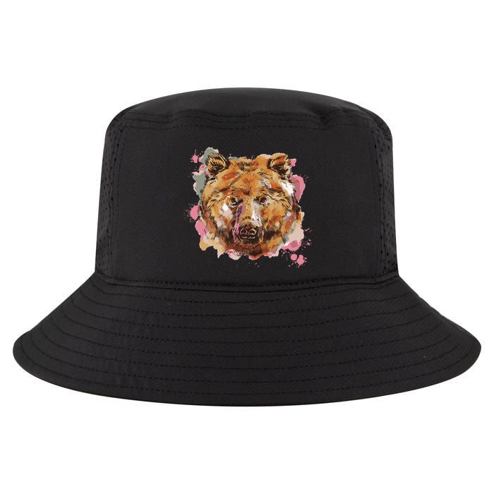 Wild Bear Art Cool Comfort Performance Bucket Hat