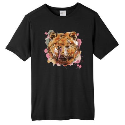 Wild Bear Art Tall Fusion ChromaSoft Performance T-Shirt