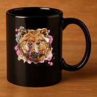 Wild Bear Art 11oz C Handle Ceramic Mug