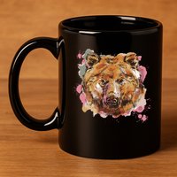Wild Bear Art 11oz C Handle Ceramic Mug