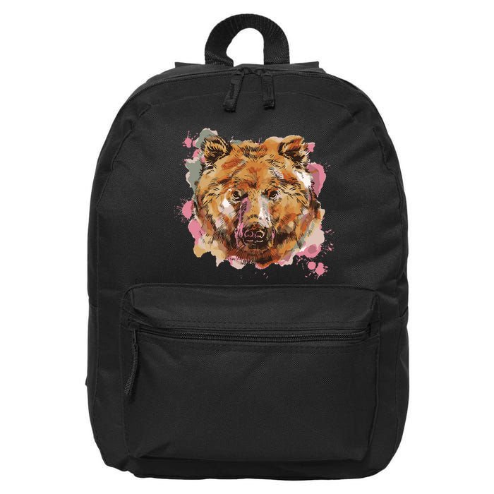 Wild Bear Art 16 in Basic Backpack