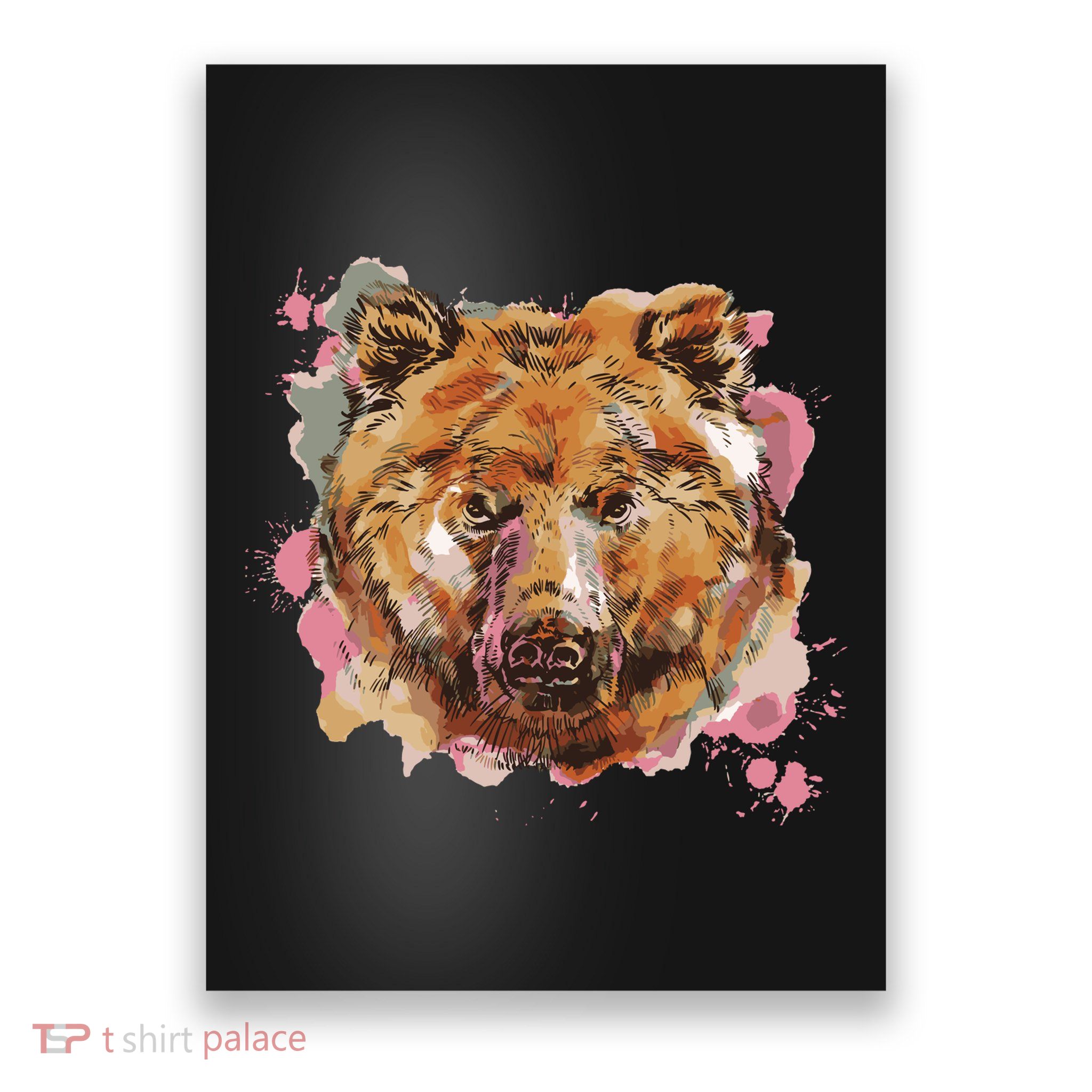 Wild Bear Art Poster