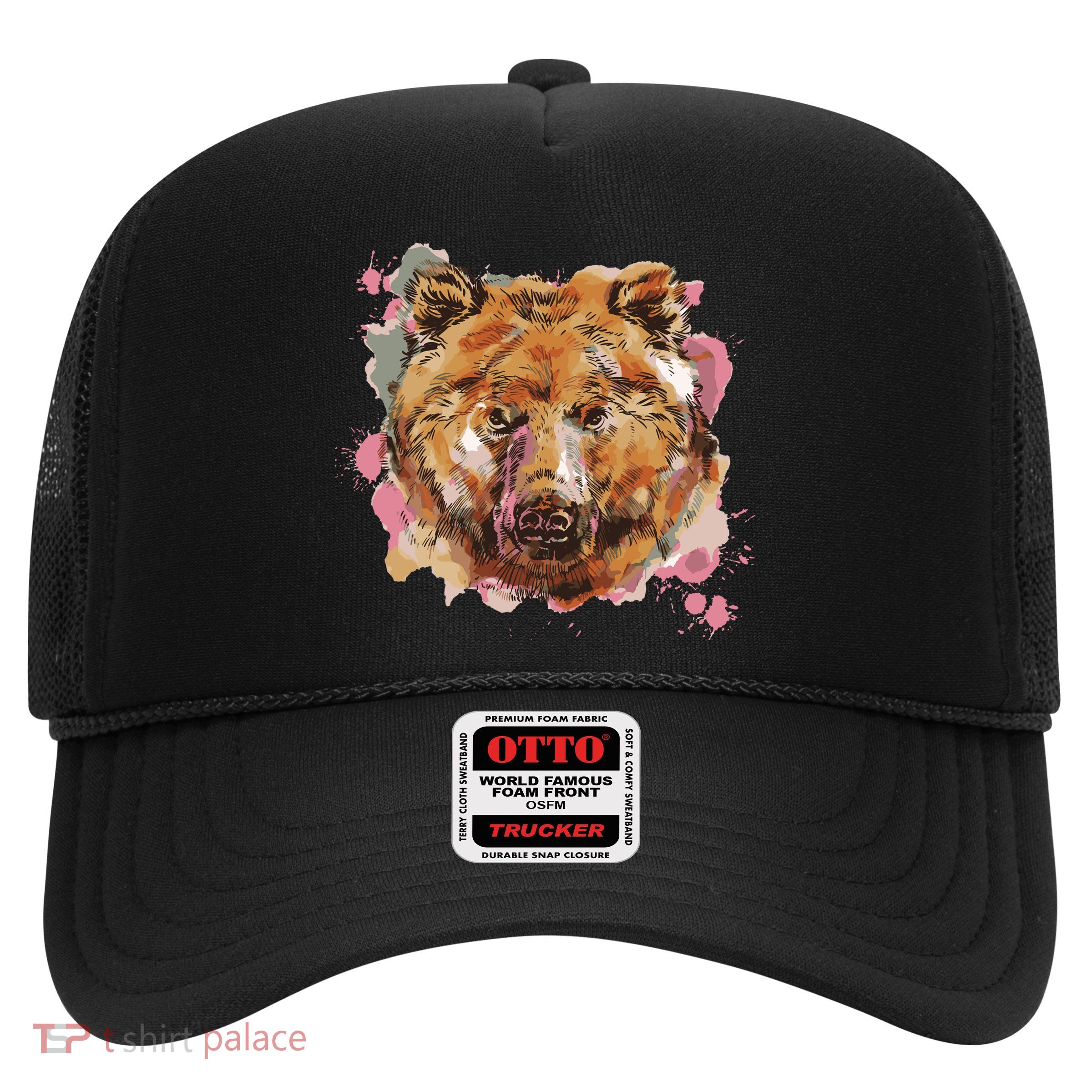 Wild Bear Art Trucker Hat