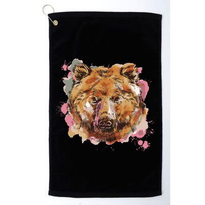 Wild Bear Art Golf Towel