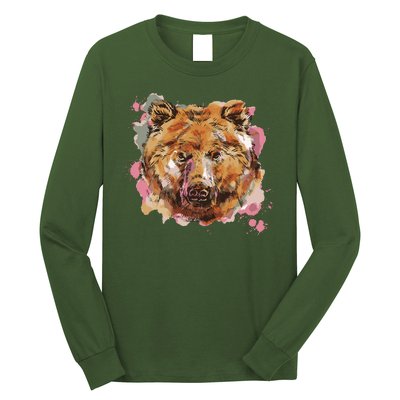 Wild Bear Art Long Sleeve Shirt