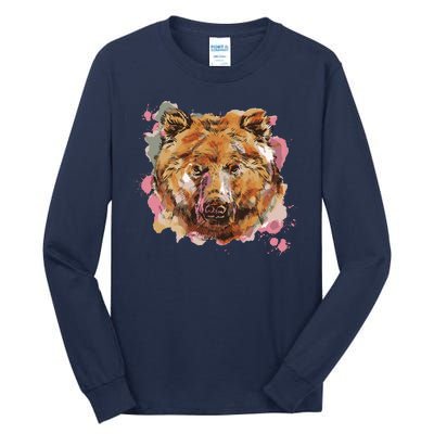 Wild Bear Art Tall Long Sleeve T-Shirt