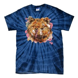 Wild Bear Art Tie-Dye T-Shirt