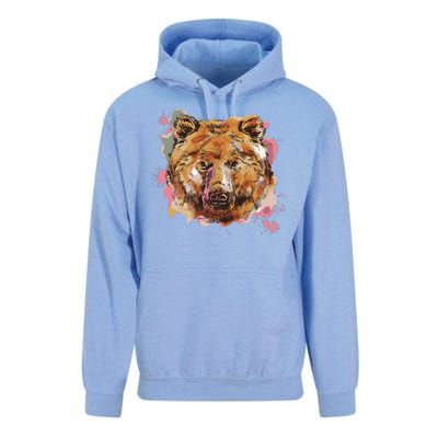 Wild Bear Art Unisex Surf Hoodie