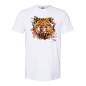 Wild Bear Art Softstyle CVC T-Shirt