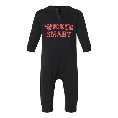 Wicked Boston Accent Infant Fleece One Piece