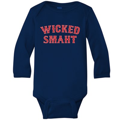 Wicked Boston Accent Baby Long Sleeve Bodysuit