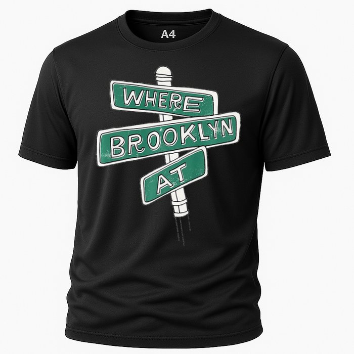 Where Brooklyn At Cooling Performance Crew T-Shirt