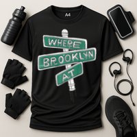 Where Brooklyn At Cooling Performance Crew T-Shirt