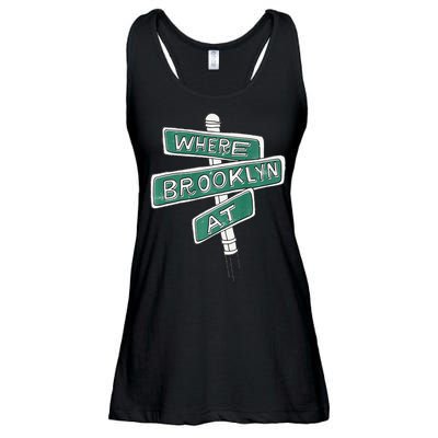 Where Brooklyn At Ladies Essential Flowy Tank