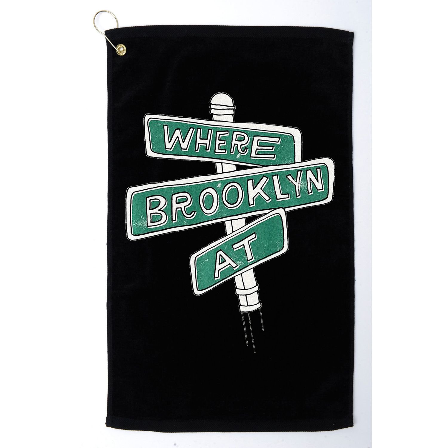 Where Brooklyn At Golf Towel