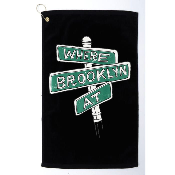 Where Brooklyn At Golf Towel