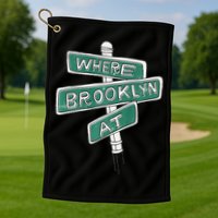 Where Brooklyn At Golf Towel