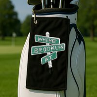 Where Brooklyn At Golf Towel