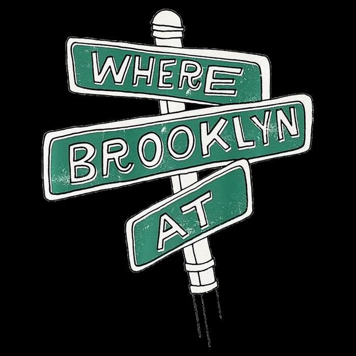 Where Brooklyn At Women's V-Neck T-Shirt