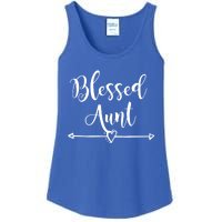 Wo Blessed Aunt Cute Aunt Vibes For Best Auntie Gift Ladies Essential Tank