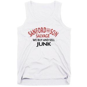 We Buy And Sell Junk Car Son In Sanford City Funny Meme Tank Top