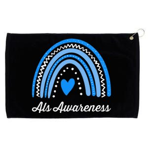 Wear Blue ALS Awareness Grommeted Golf Towel